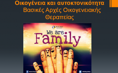 Οικογένεια και αυτοκτονικότητα