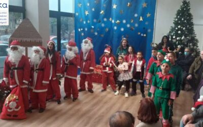 Χριστουγεννιάτικη θεατρική παράσταση Κέντρου Ημέρας για Ρομά