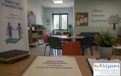 ΔΙΚΑΣΤΙΚΗ ΣΥΜΠΑΡΑΣΤΑΣΗ: ΖΗΤΗΜΑΤΑ ΕΦΑΡΜΟΓΗΣ ΣΤΙΣ ΜΟΝΑΔΕΣ ΨΥΧΟΚΟΙΝΩΝΙΚΗΣ ΑΠΟΚΑΤΑΣΤΑΣΗΣ.