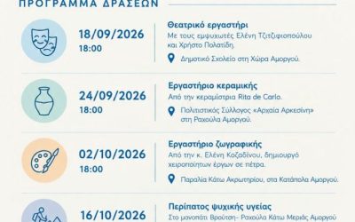 30 ΗΜΕΡΕΣ ΓΙΑ ΤΗΝ ΨΥΧΙΚΗ ΥΓΕΙΑ | ΑΜΟΡΓΟΣ